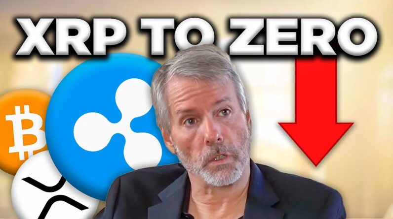 Michael Saylor Warns XRP Holders! (Ripple to ZERO!)