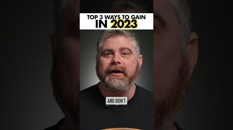 TOP Ways To Gain in 2023 🎆