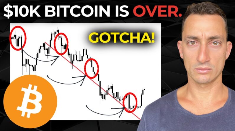 They Are Being Forced To Exit Bitcoin Before The Big Move. $10k Bitcoin Is Over! Wyckoff Analysis