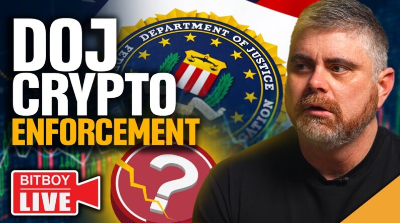 🚨BREAKING🚨 DOJ Crypto ENFORCEMENT Announcement!