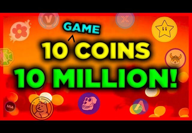 Top 10 GAMING COINS (100x CRYPTO GEMS) set to EXPLODE! 🚀