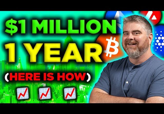 How to Become a Crypto MILLIONAIRE (in One Year)! 💯 🤑 🚀