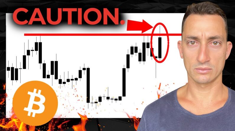 This Explosive Move Is Now Flashing Danger Signals for Bitcoin. | Crypto is Vulnerable Here