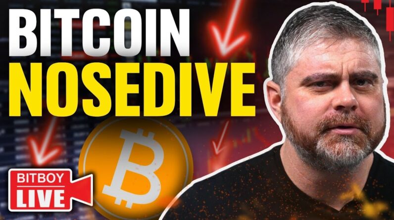 ⚠️Bitcoin Nosedive! (Biggest Crypto Bank Going Bankrupt?)