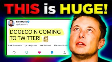 Elon Musk Integrates DOGECOIN into Twitter!!! [I'm Excited!]