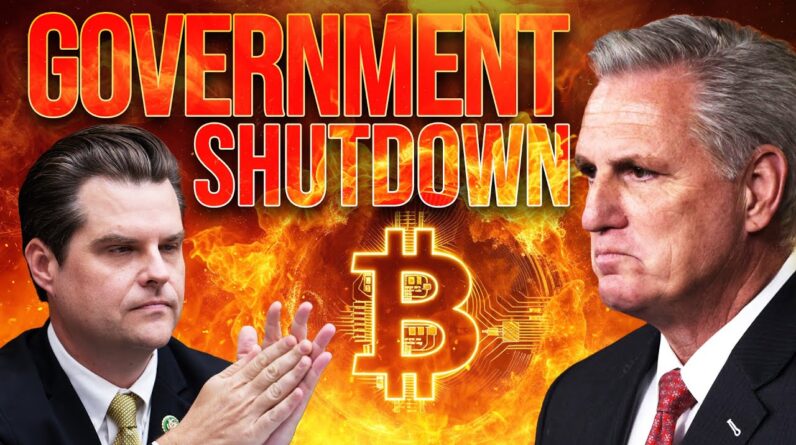 Government Shutdown Countdown⚠️Crypto Market Crash Incoming?🔥