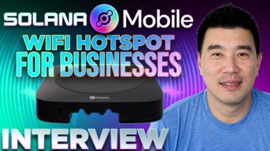 Helium Mobile WiFi Hotspot Launches on Solana!🚨 INTERVIEW