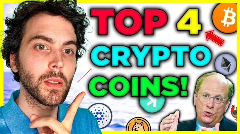 Bitcoin is about to EXPLODE!!! (Top 4 COINS I Have INSANE Confidence In)