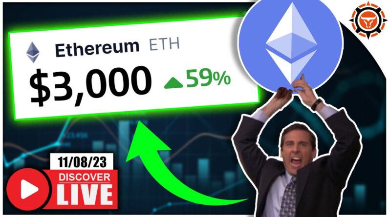 Ethereum Price to $3,000! (Bitcoin SOARING off Short Squeeze)