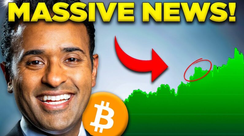 Bombshell Updates In Bitcoin & Crypto TODAY (Vivek Crypto, BlackRock Ethereum News, SHIB & MORE!!)