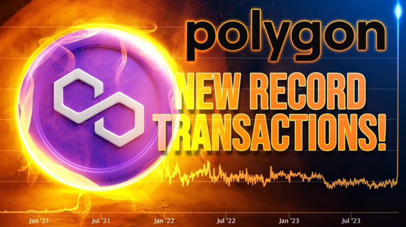 Polygon Transactions Skyrocket To Record High!🚀$MATIC Update🔥