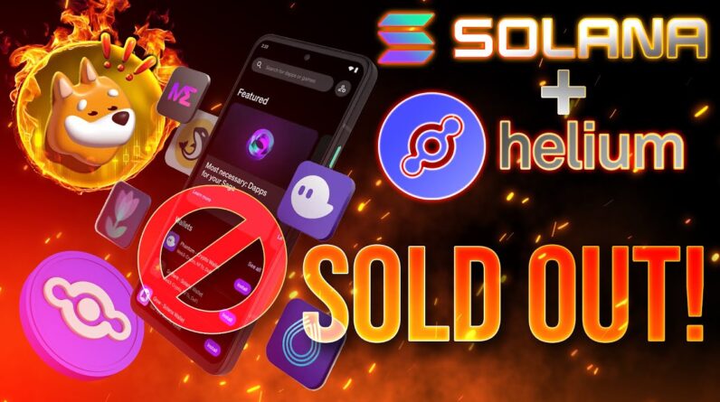 Solana & Helium SOLD OUT Overnight!!🔥BONK Rally Continues🔥