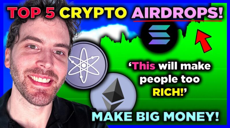 MAKE MILLIONS w Crypto Airdrops! (explained in under 10 minutes)