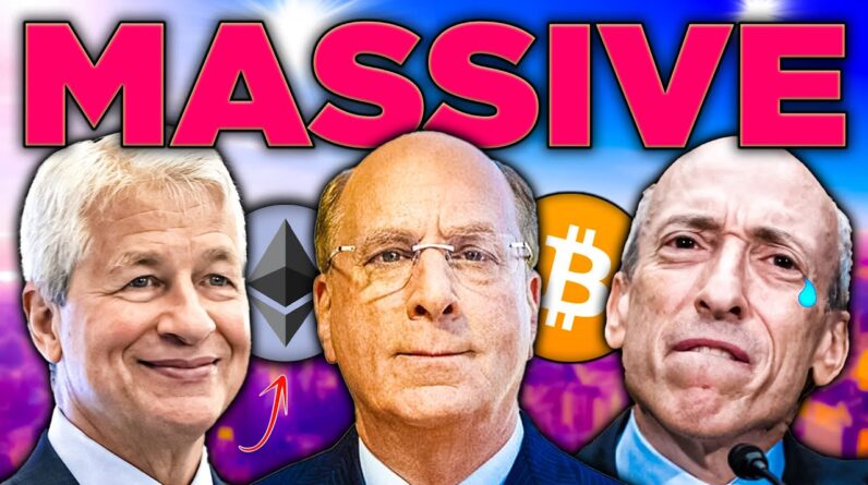 Gary Gensler admits DEFEAT w BlackRock Bitcoin ETF! JPMorgan is buying Ethereum!