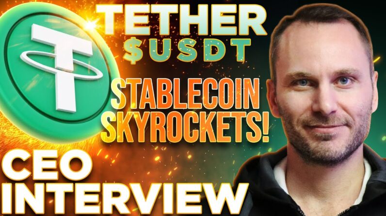 Tether's Explosive Stablecoin Growth 🔥 $USDT CEO Interview