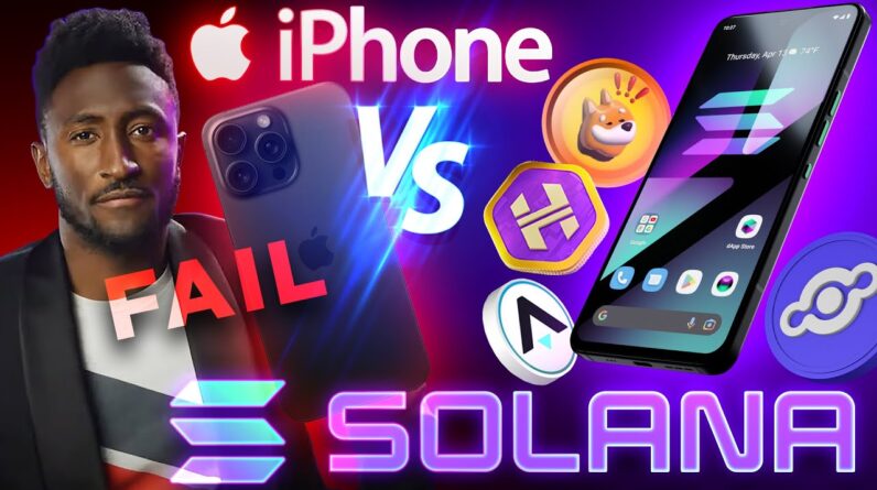 iPhone vs Solana Saga 🔥 The WORST Phone? Marques Brownlee EPIC FAIL