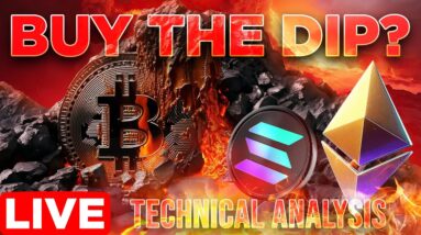 Bitcoin Crashing, Buy The Dip?📉Technical Analysis w/ Evan Aldo