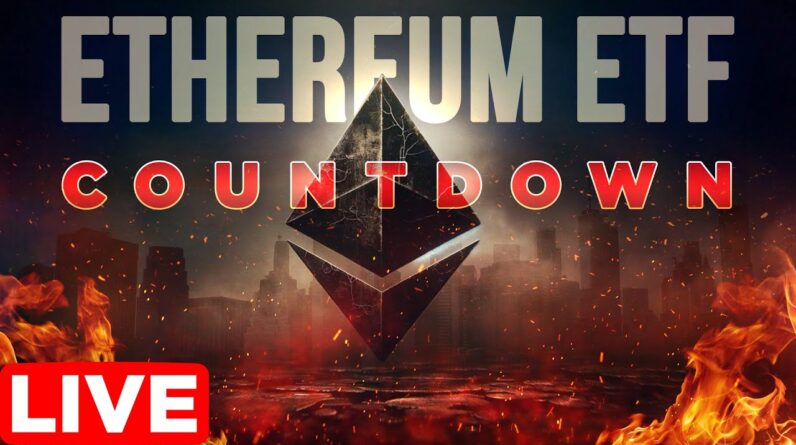 Ethereum ETF Denial Countdown⌛Bitcoin ETF Outlook LIVE