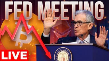 Fed Meeting vs Bitcoin📉 Jerome Powell LIVE🔴