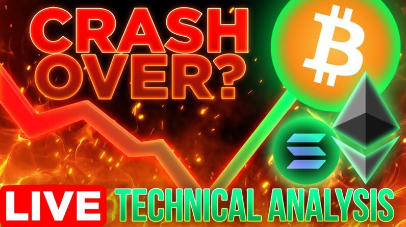 Crypto Crash Over?🔥Technical Analysis w/ @EvanAldo