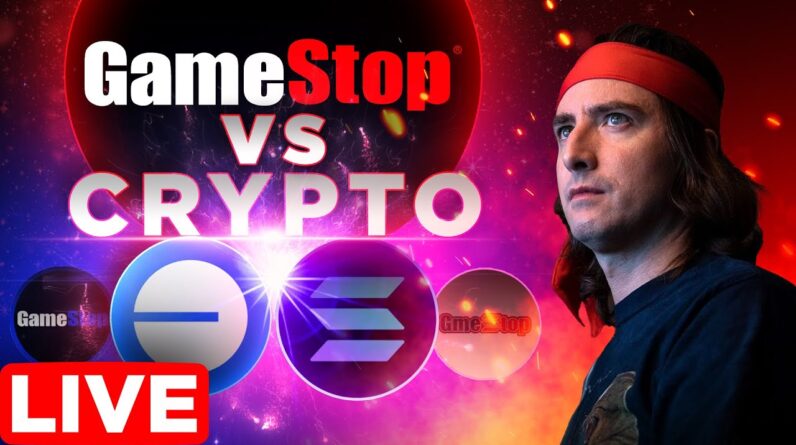 Roaring Kitty vs Crypto🔴GameStop LIVE!🚀