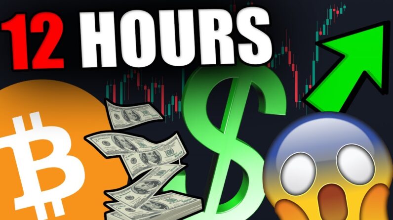 TODAY IS THE DAY! BIG BITCOIN MOVE IN THE NEXT 12 HOURS!