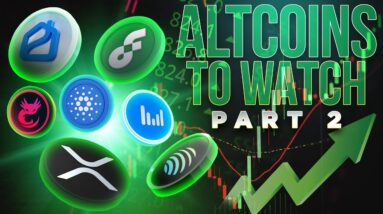 Altcoins To Watch pt.2🔥 August & September📈