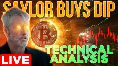 Saylor Buying $2 Billion More Bitcoin📉Technical Analysis with @EvanAldo