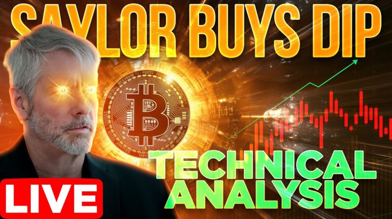 Saylor Buying $2 Billion More Bitcoin📉Technical Analysis with @EvanAldo