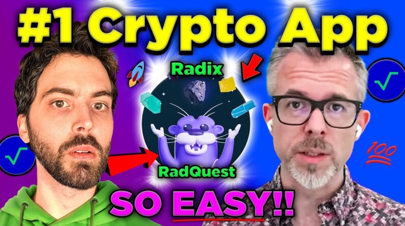 My #1 Crypto App - EASY DeFi for Beginners (Radix RadQuest Guide)