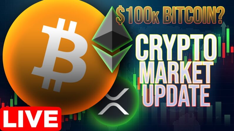 Bitcoin $100k By 2025?🚀 Crypto Market Update LIVE🔴