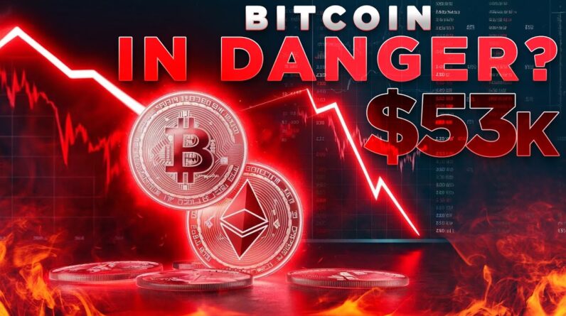 Bitcoin in Danger🚨$53,000 Next?📉