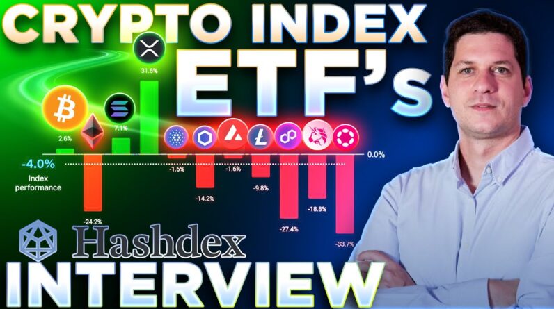 Crypto Index ETF Demand Will Explode🚀Hashdex INTERVIEW