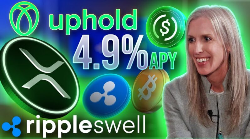 Ripple Stablecoin Getting 4.9% Interest?💰Uphold INTERVIEW | Ripple Swell 2024