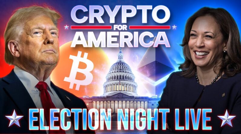 Crypto For America⭐U.S. Election Night LIVE Coverage!🔴