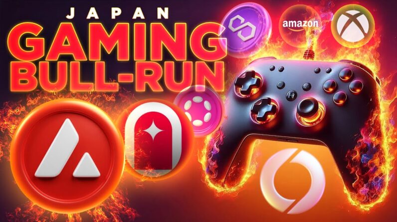 Gaming Bull-Run Has Already Begun in Japan🚀 AVAX + Polkadot + Soneium🔥