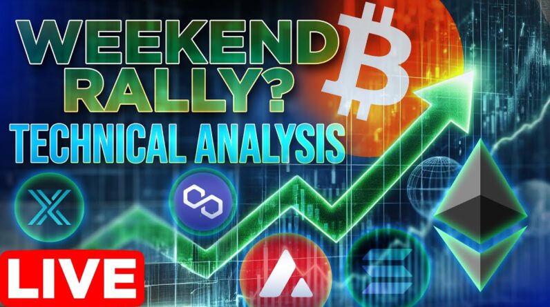 Crypto Weekend Rally?📈 Technical Analysis w/ @EvanAldo