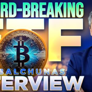 Record-Breaking Bitcoin ETF Flows!🚀 Eric Balchunas | Bloomberg Intelligence📈