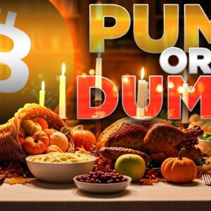 Thanksgiving Pump or Dump?📈Crypto Market Update