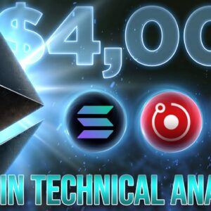 Ethereum Hits $4,000!🎉Altcoin Technical Analysis w/ @TheTradingParrot